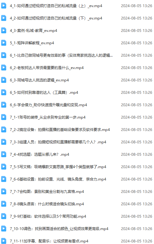 图片[2]-实体店老板获客特训营：认知、定位、文案、矩阵、直播、AI等(72节 - 识享社-识享社
