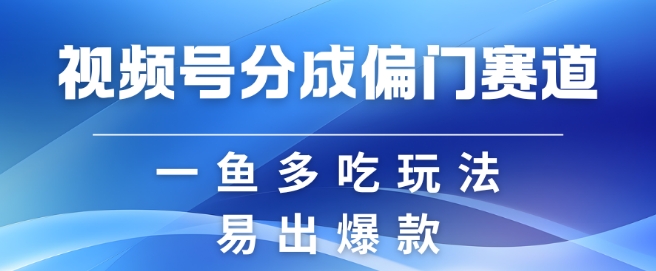 视频号创作者分成计划偏门类目，容易爆流，实拍内容简单易做【揭秘】 - 识享社-识享社