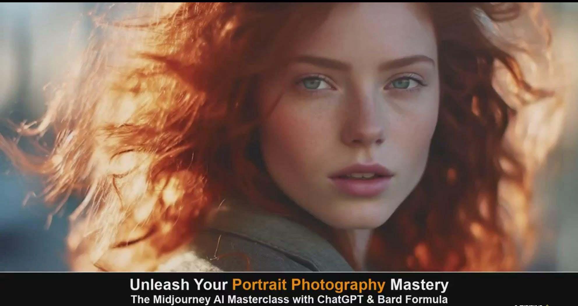 图片[2]-(9312期)Midjourney v5 ChatGPT 和 Bard AI人工智能人像摄影大师班-15节-中英字幕 - 识享社-识享社