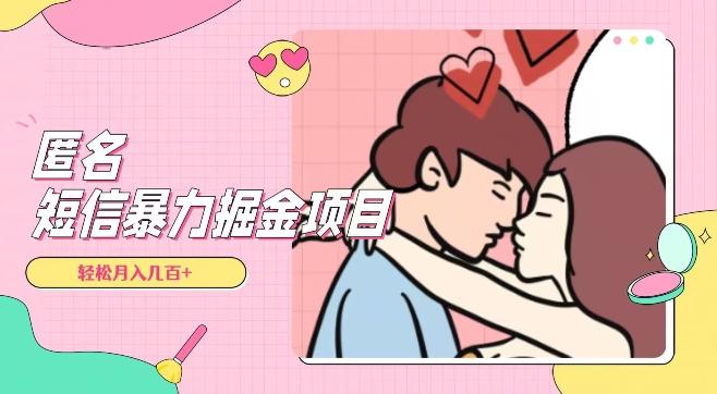 全网首发，揭秘超冷门匿名短信项目，通过信息差日入几百+【揭秘】 - 识享社-识享社