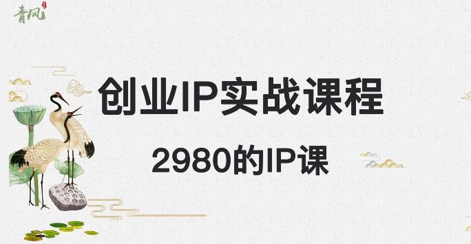 外边卖2980的创业IP课程，做私域月入5w+ - 识享社-识享社